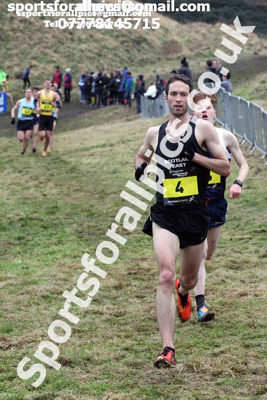 Inter District senior men and juniors, 2018 Simplyhealth Great Edinburgh International XCountry. Photo: David T. Hewitson/Sports for All Pics